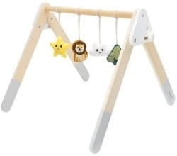 Dřevěná hrazdička pro miminka
