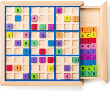 dřevěné sudoku