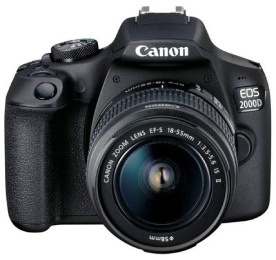 DSLR s objektivem
