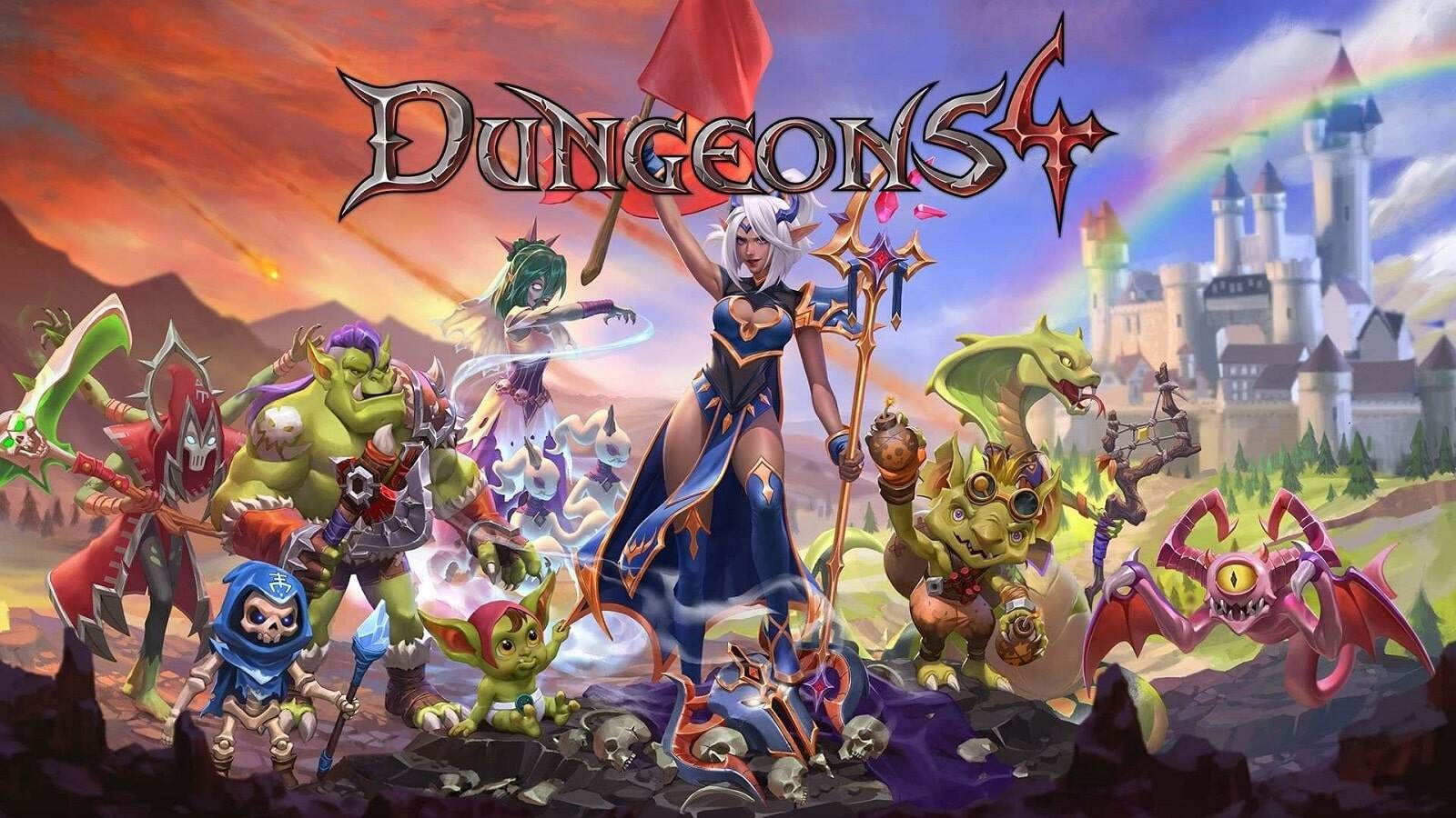 Dungeons 4; screenshot: cover