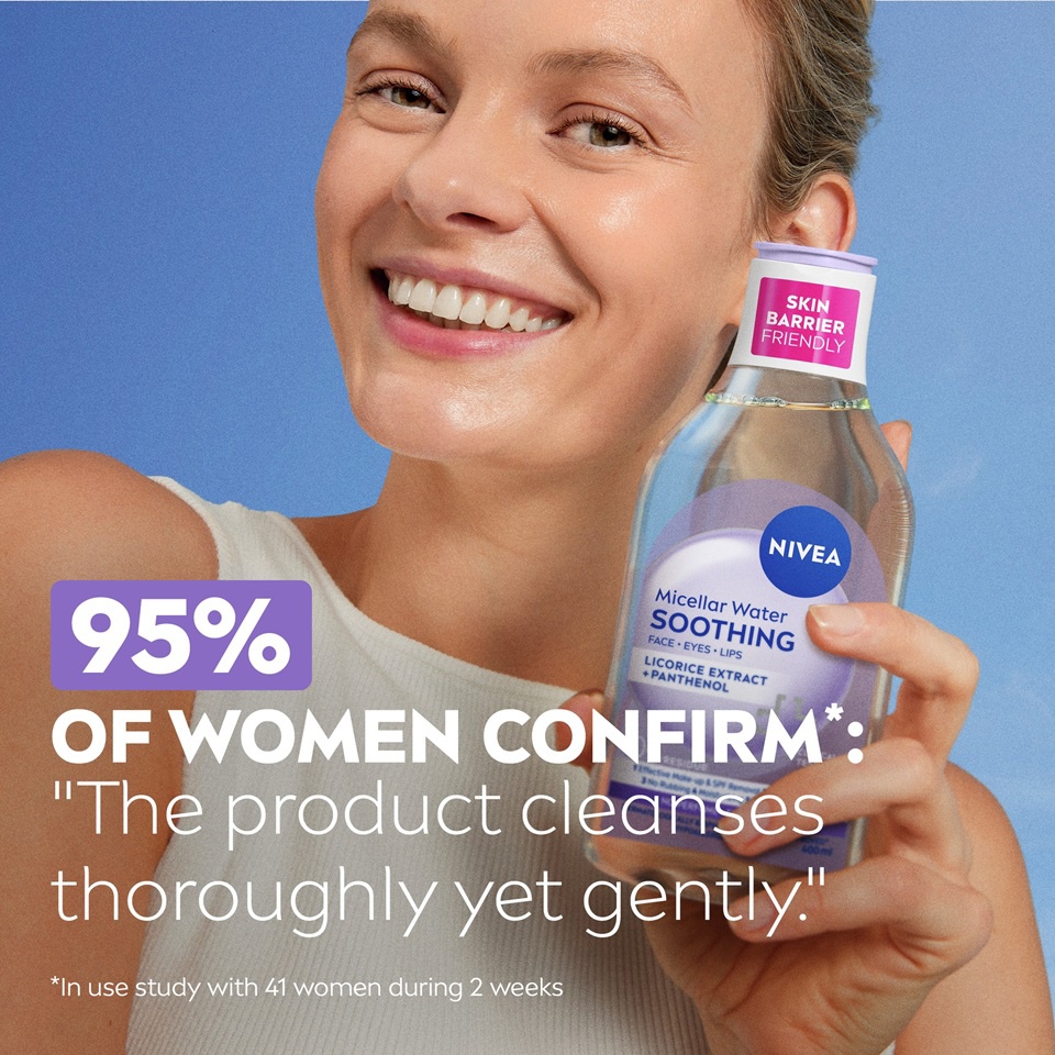 NIVEA MicellAIR Micellar Water Sensitive Skin 400 ml 