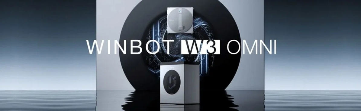 Robotický čistič oken ECOVACS WINBOT W3 Omni Silver (RECENZE)