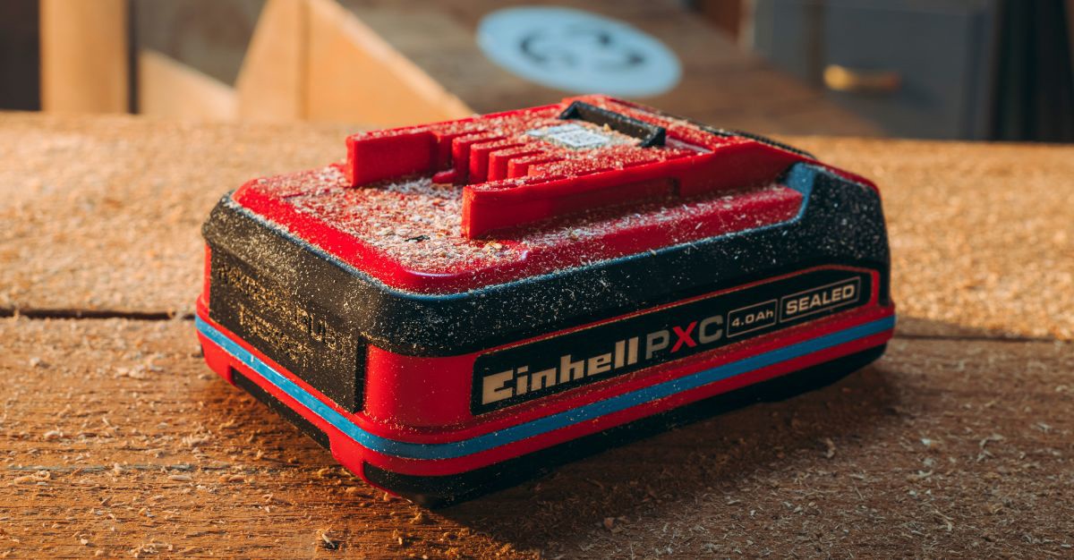 Einhell SEALED technologie baterie Power X-Change Plus a kufr E-Case