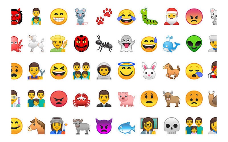 Android 8.0 Oreo; emoji 