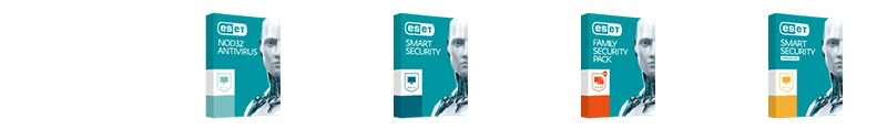 ESET produtky vedle sebe
