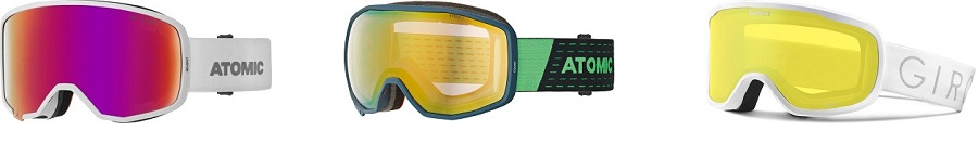 Brýle na lyže – příklad VLT