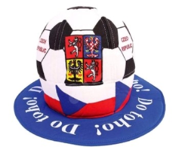 Fotbalový klobouk české fotbalové reprezentace