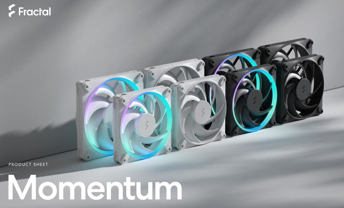 Fractal Design Momentum und Adjust Pro