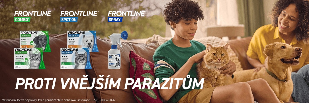 Frontline pro psy a kočky