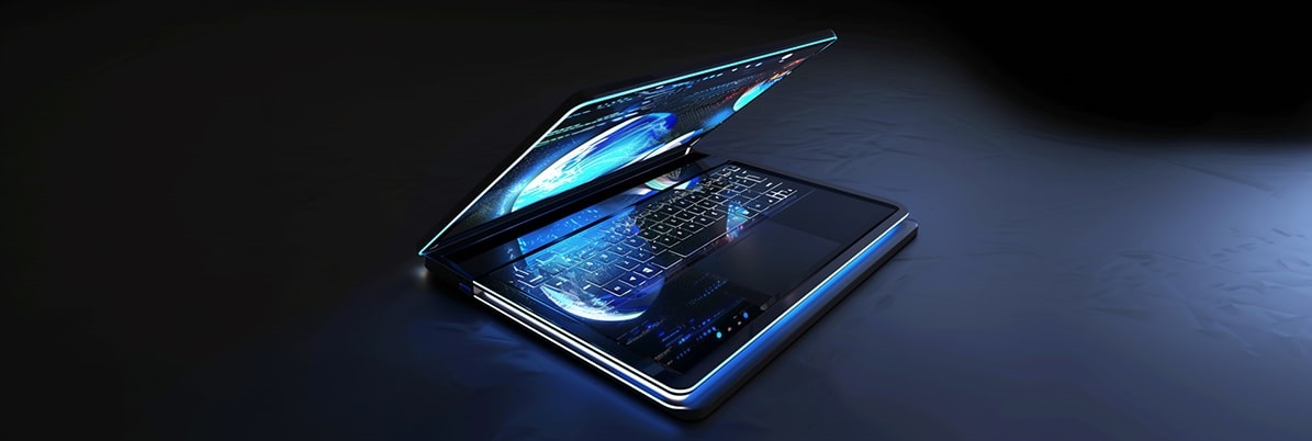 Futuristické přenosné počítače