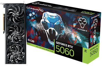 Gainward RTX 5060 PYTHON III 8G Gainward RTX 5060 PYTHON III 8G