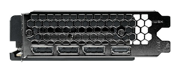 Obrazové výstupy Gainward RTX 5060 PYTHON III 8G Gainward RTX 5060 PYTHON III 8G; obrazové výstupy