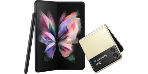 Samsung Galaxy Z Fold3 5G a Z Flip3 5G (CashBack)