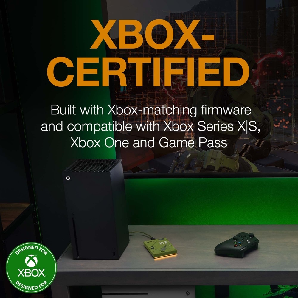 Seagate Game Drive for Xbox Halo Infinite Special Edition Seagate Game Drive for Xbox Halo Infinite Special Edition