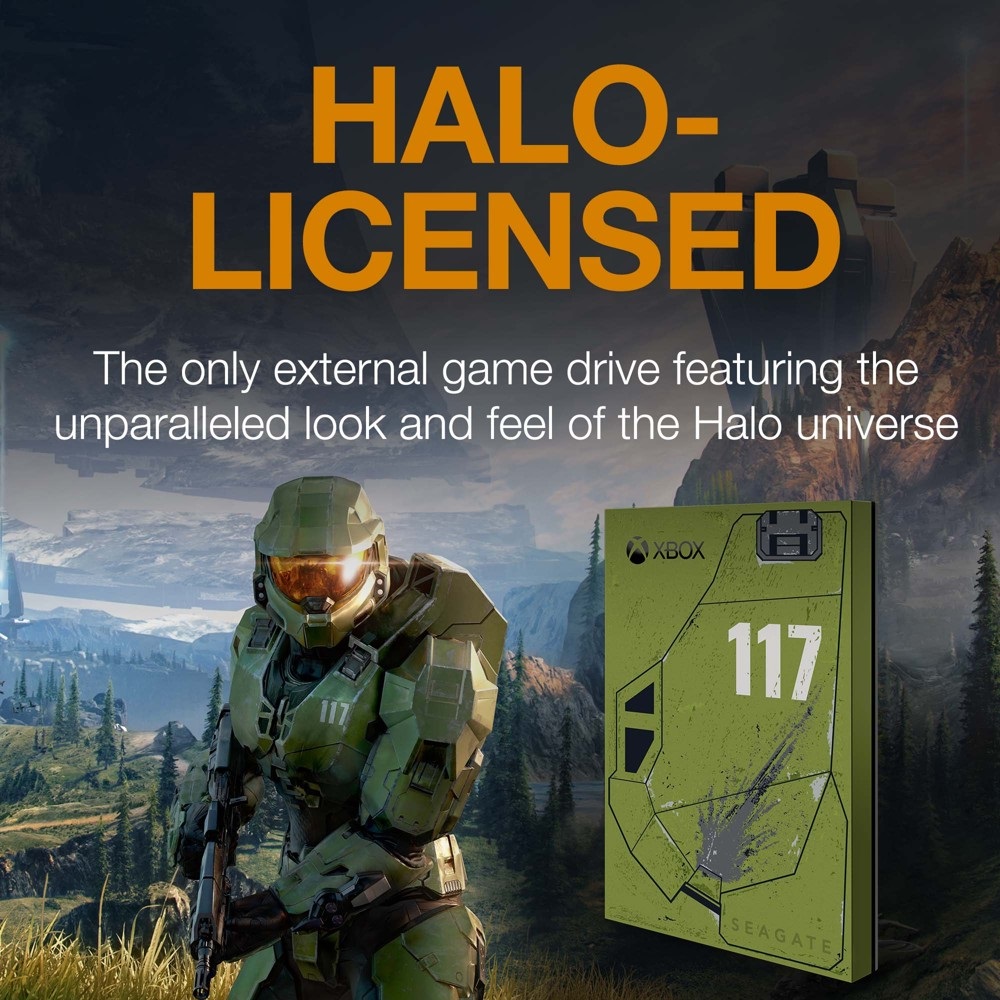 Seagate Game Drive for Xbox Halo Infinite Special Edition Seagate Game Drive for Xbox Halo Infinite Special Edition