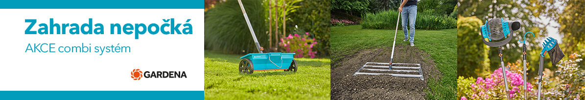 výrobky GARDENA se slevou 