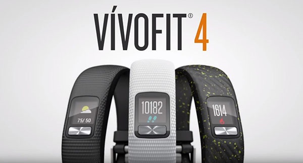Fitness náramek Garmin Vívofit 4 vydrží bez nabíjení déle než 1 rok