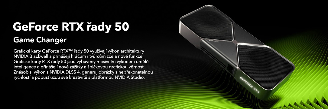 Nové grafické karty NVIDIA GeForce RTX 50