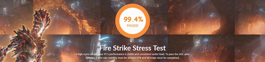 Gigabyte GTX 1050 Ti G1 Gaming 4G; Fire Strike Stress Test