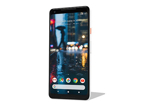 Google Pixel 2 XL, boční pohled