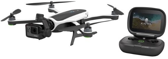 GoPro Karma, dron a ovládač