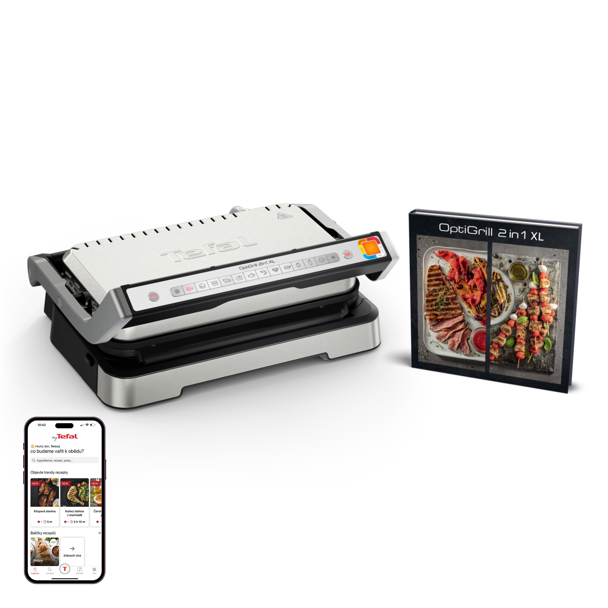 Tefal GC782D30 OptiGrill 2in1 XL Tefal GC782D30 OptiGrill 2in1 XL