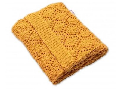 háčkovaná deka do autosedačky