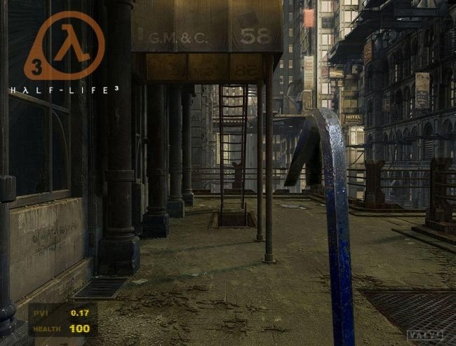 Half-Life 3; screenshot: fake
