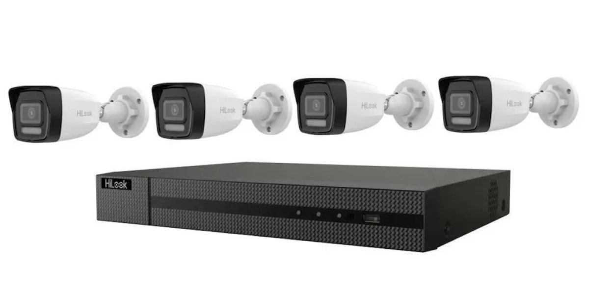 HiLook Smart Hybrid Light KIT NVR PoE kamerový systém 4K plug-and-play