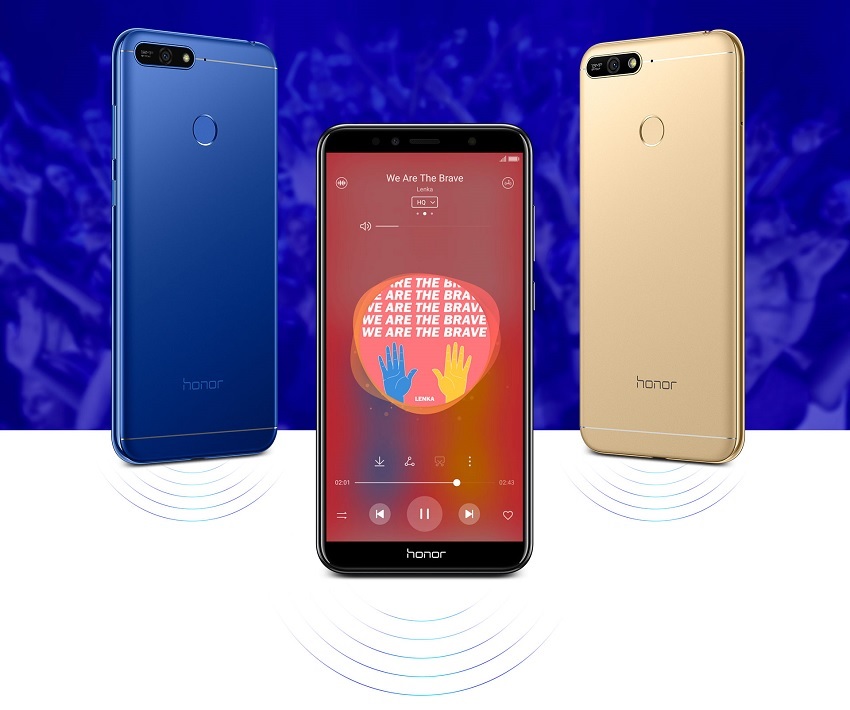 Honor 7A, design
