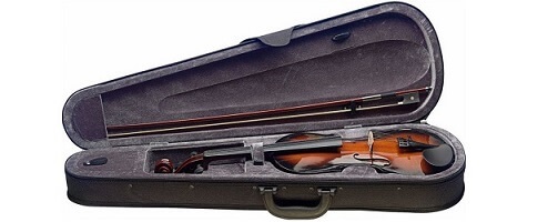 Stradivari-Violine mit Etui und Bogen