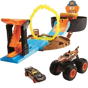 Hot Wheels Monster Trucks Kaskadérské kousky