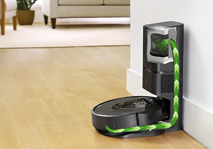 Automatické vysypávání sběrného koše iRobot Roomba®