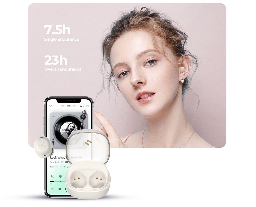 Wireless headphones GoGEN TWS WEENY BL