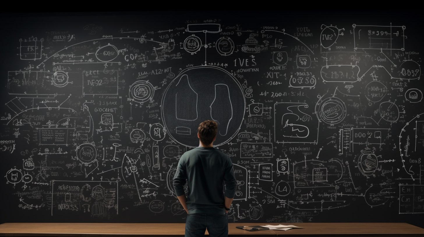 AI - umělá inteligence a lidé bez práce. Midjourney: V. Závada