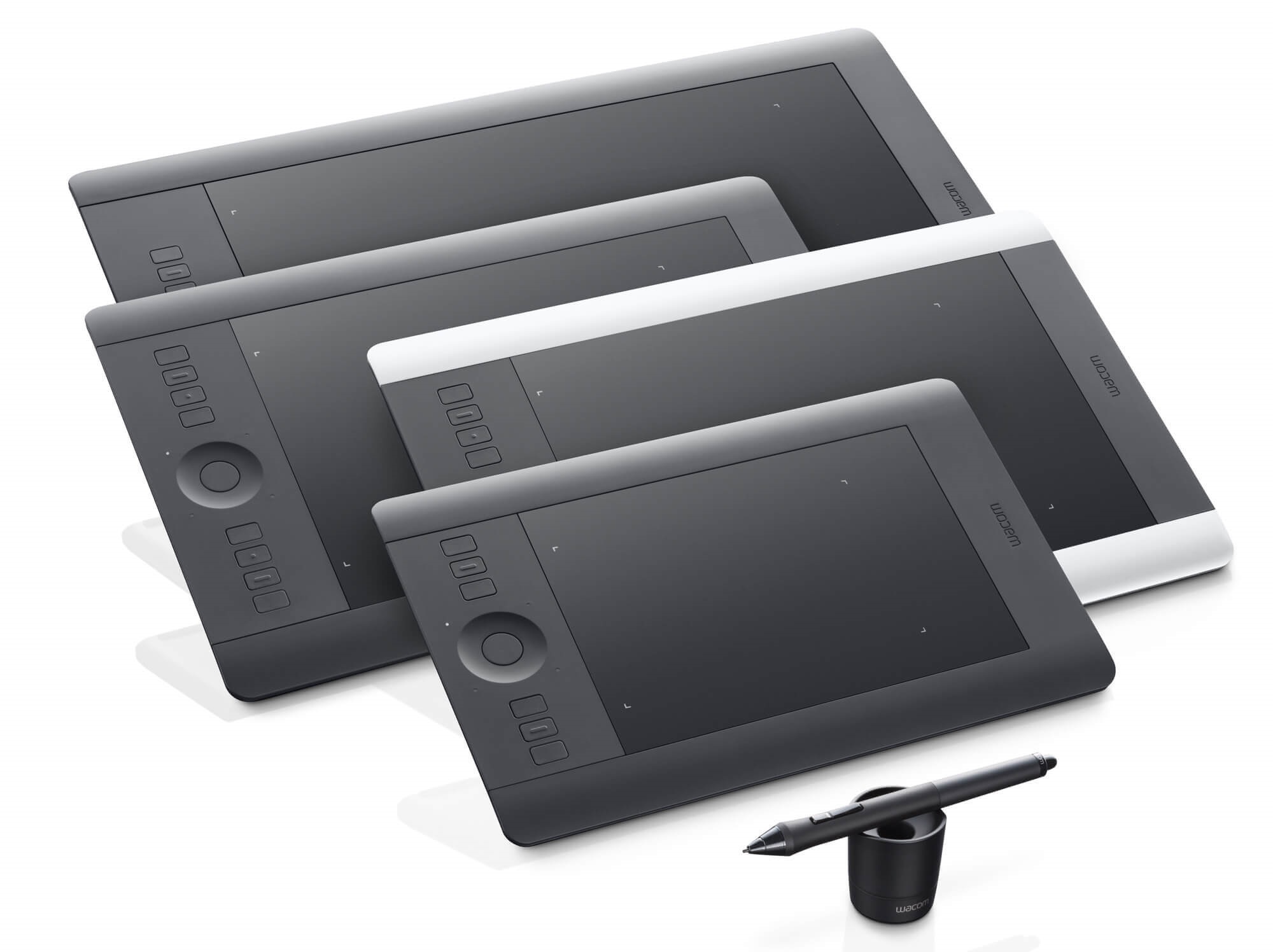 Grafický tablet včetně pera Grip Pen a náhradními hroty, 2048 úrovní přítlaku, rozlišení 5080lpi, ovládání také dotykem, Touch Ring, Precision Mode, rozměry 380 x 251 x 12 mm