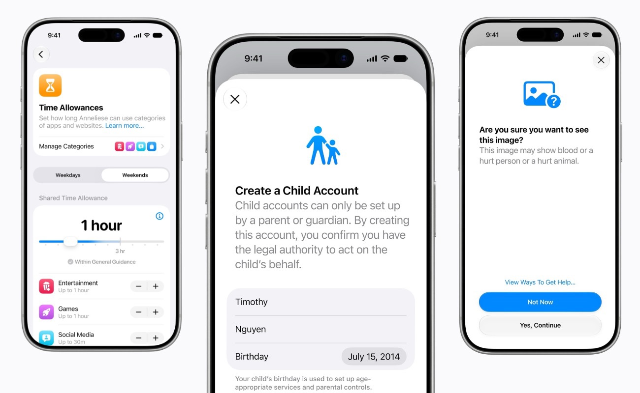 iOS 27, Kindersicherung