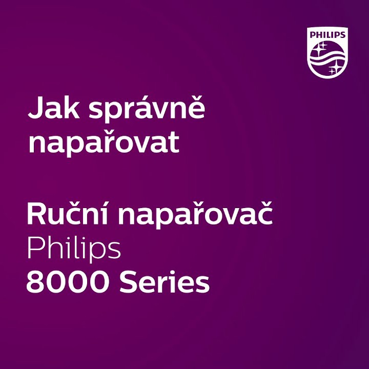 Jak správně napařovat s ručním napařovačem Philips GC810/20