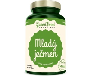 zelený ječmen tablety