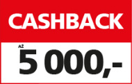 Cashback 5 000 Kč