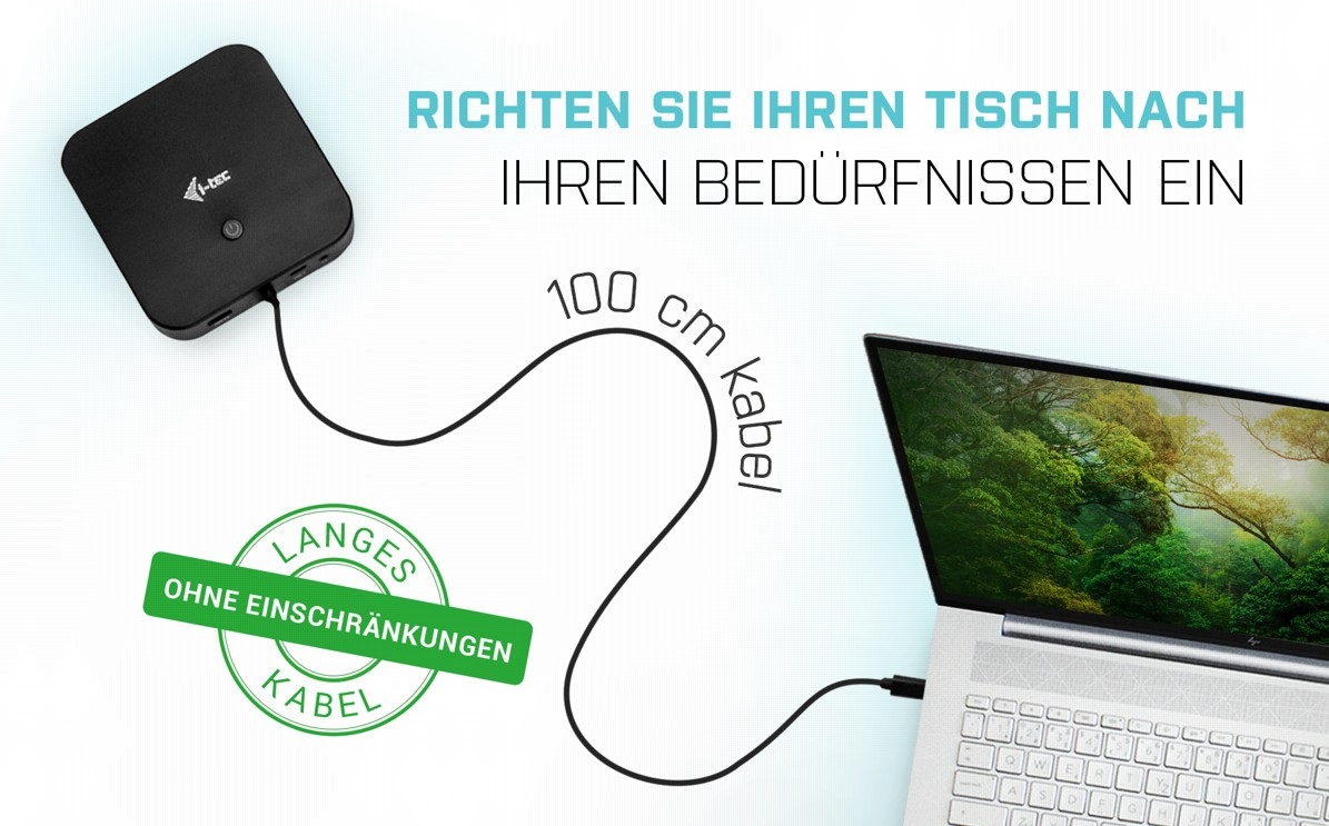 i-tec USB-C Dual Display Docking-Station