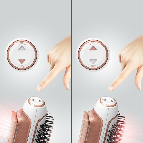 Rowenta CF9820F0 Reverso 2in1 Hair Brush