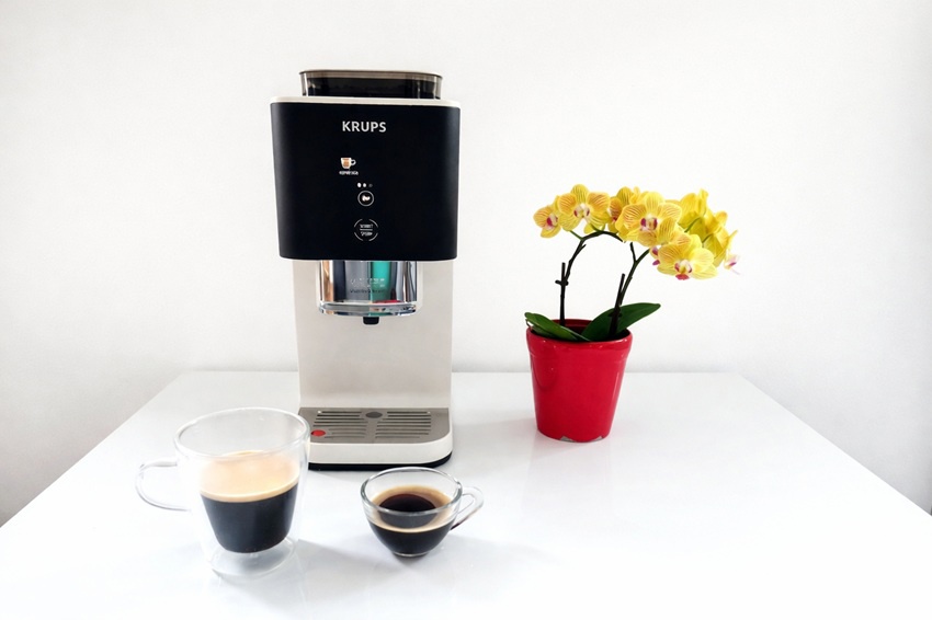 Recenze automatického kávovaru KRUPS Coffee Crush Ivory