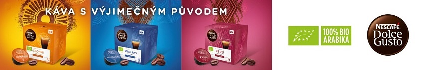 Šálky a kapsle Dolce Gusto