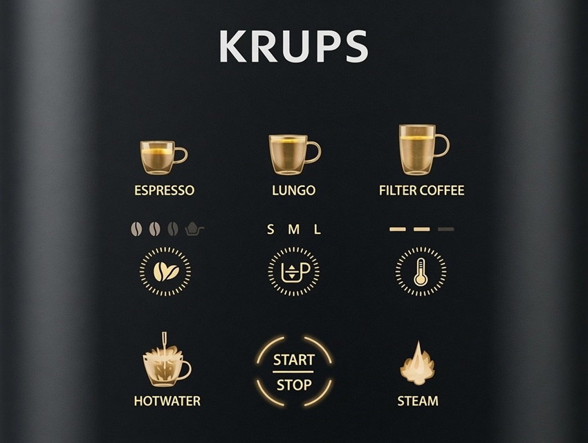 Recenze automatického kávovaru KRUPS Coffee Crush Extra Milk