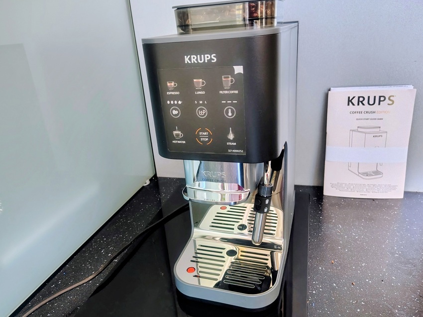 Recenze automatického kávovaru KRUPS Coffee Crush Extra Milk