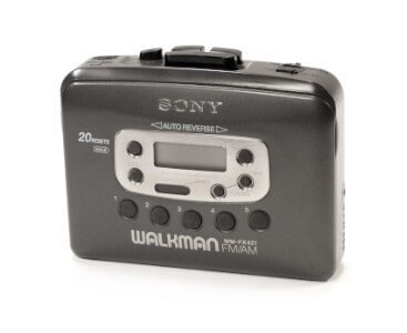 Kazetový přehrávač Walkman