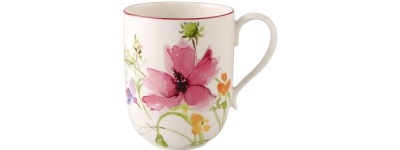 Klasické porcelánové hrnky na Latte macchiato