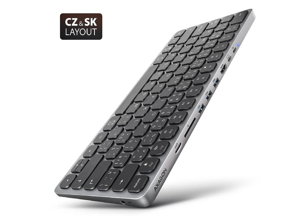 Klávesnice AXAGON HMC-KB-CS