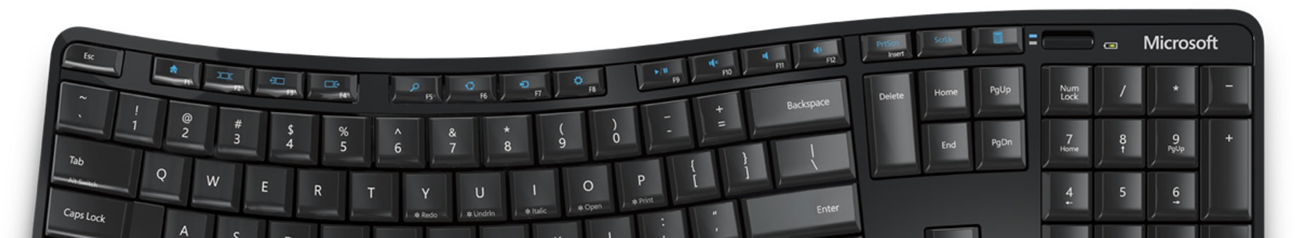 microsoft klávesnice